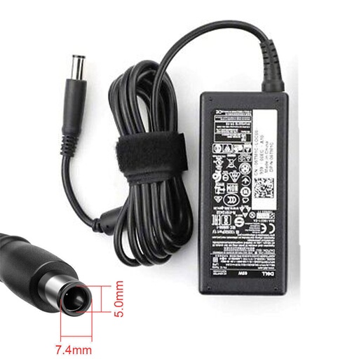 [L0060060004] Original DELL 19.5V 3.34Amp 7.4x5.0mm 65W PA12 Power Adapter