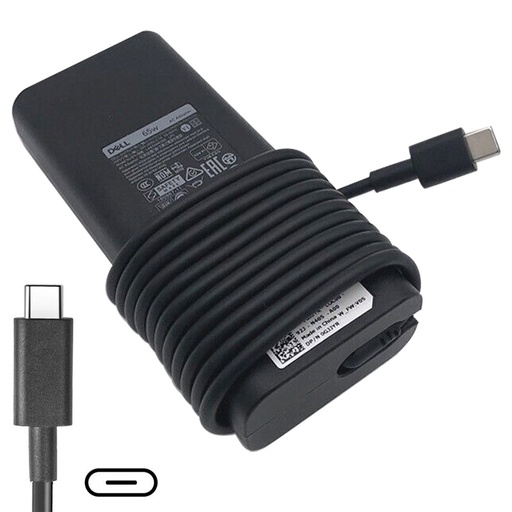 [L0060060009] DELL HA65NM170 LA65NM170 Charger 65W 20V 3.25Amp Type-C USB C AC Adapter