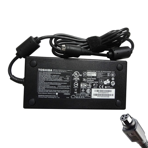 [L0070060009] Toshiba Original Toshiba 19V 9.5Amp 180w 4pin Power Adapter PA3546E-1AC3 W50